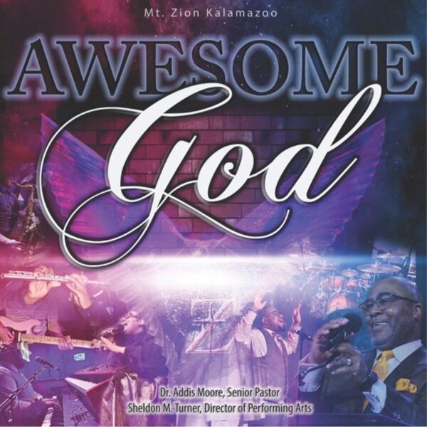Cover art for Awesome God